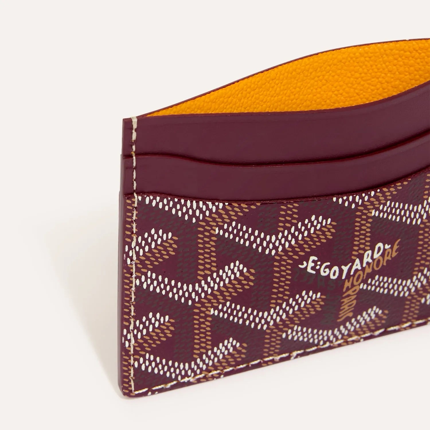Saint-Sulpice Card Wallet burgundy