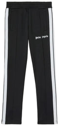Palm Angels Slim Track Pants 'Black/White'