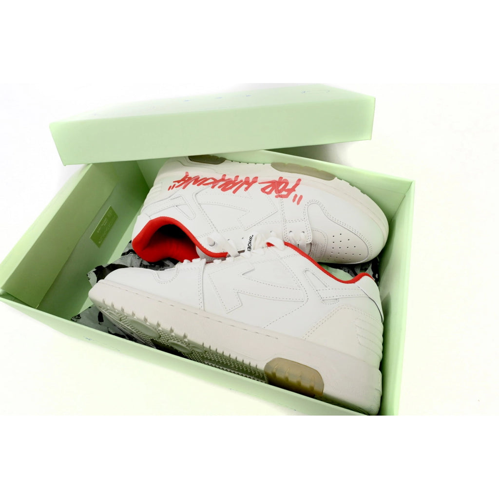 OFF-WHITE Out Of Office Rice White