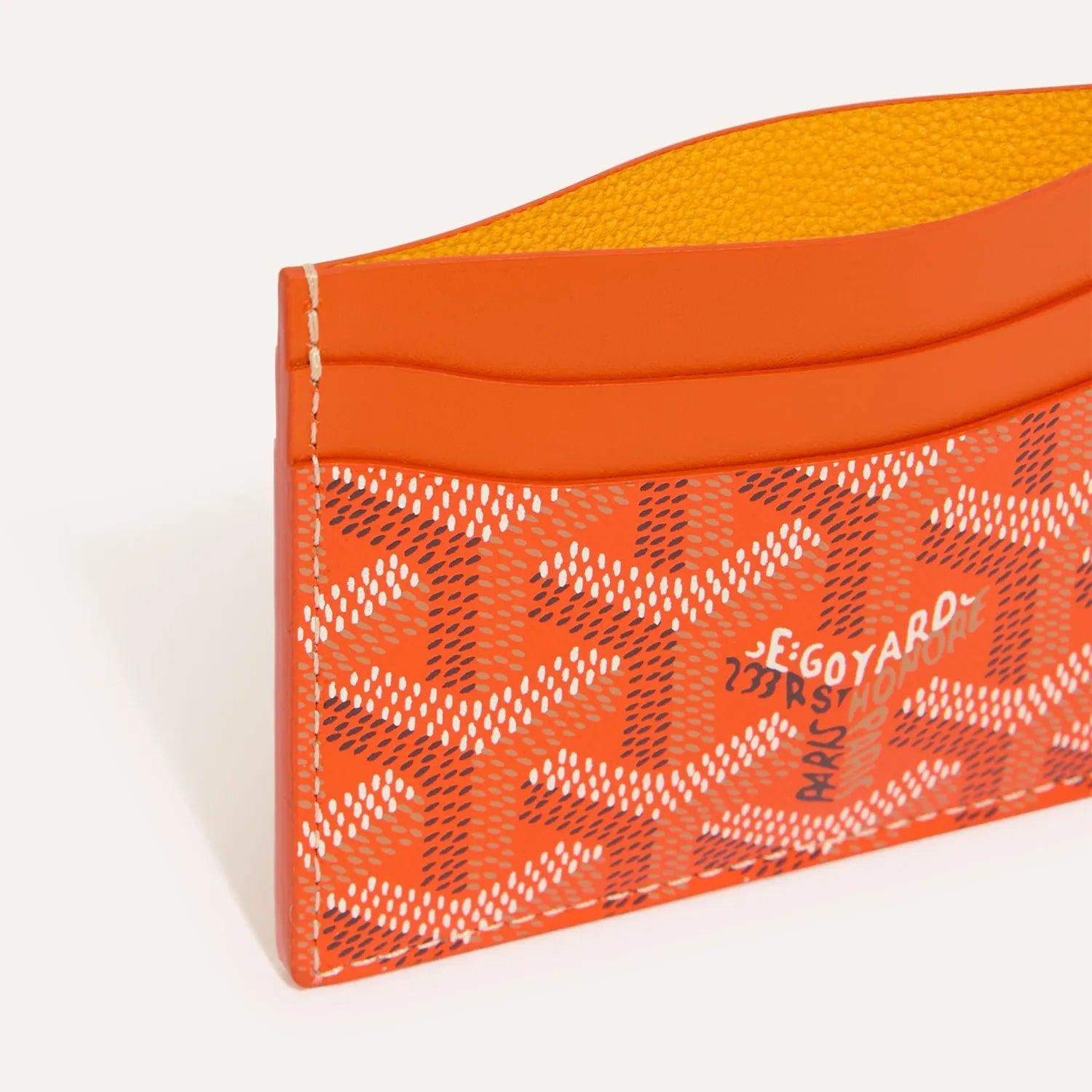 Saint-Sulpice Card Wallet Orange