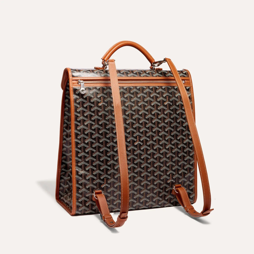 Saint Léger Backpack black and tan