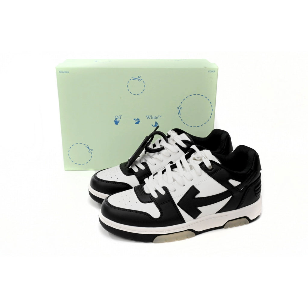OFF-WHITE Out Of Office White Black White sneakers