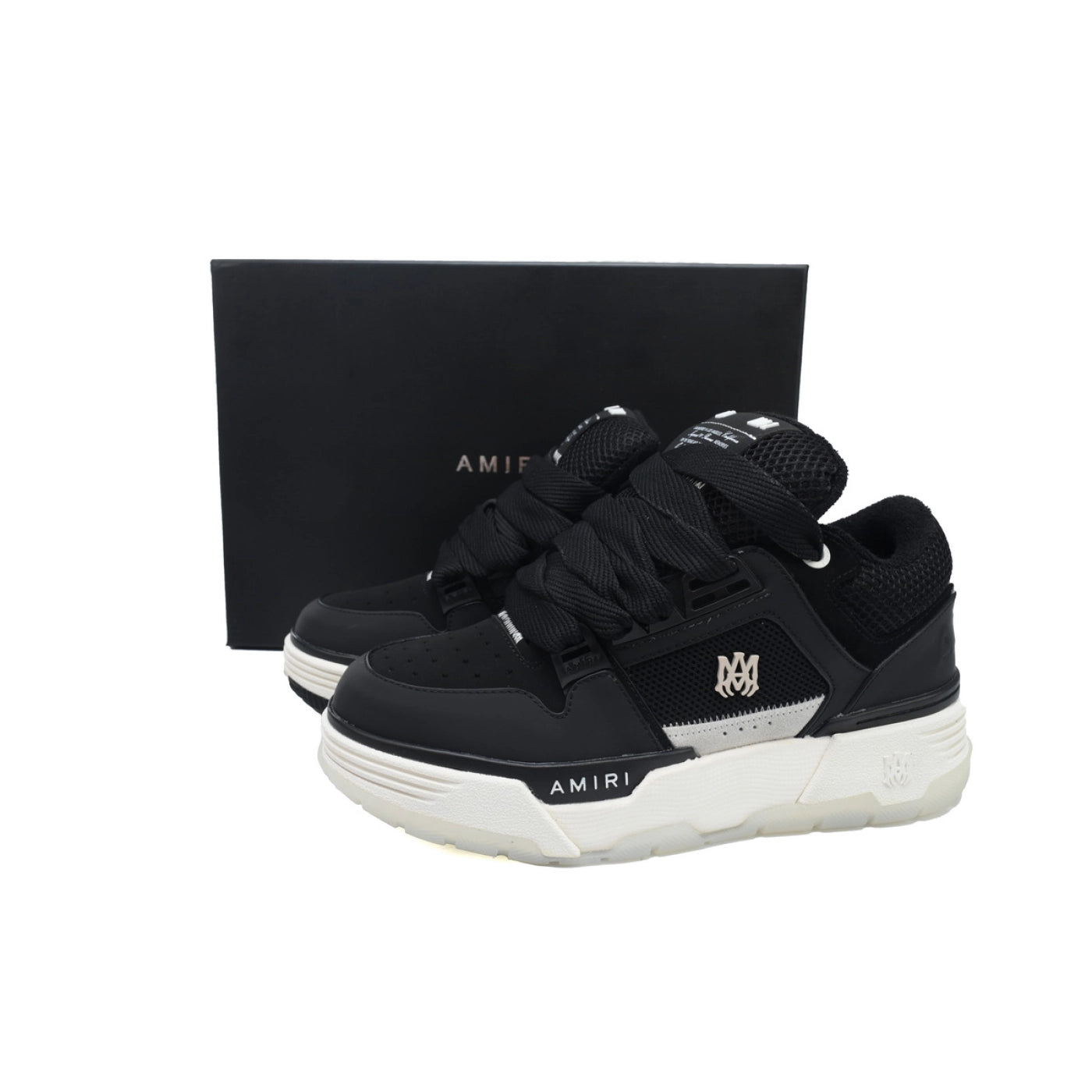 AMIRI Sneakers MA-1 Sneakers Black and White