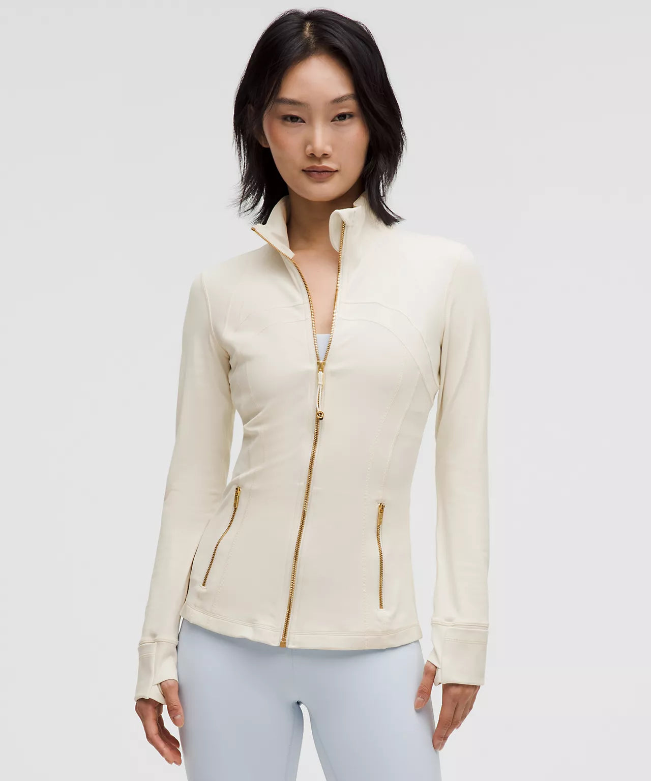 Define Jacket Nulu light ivory gold