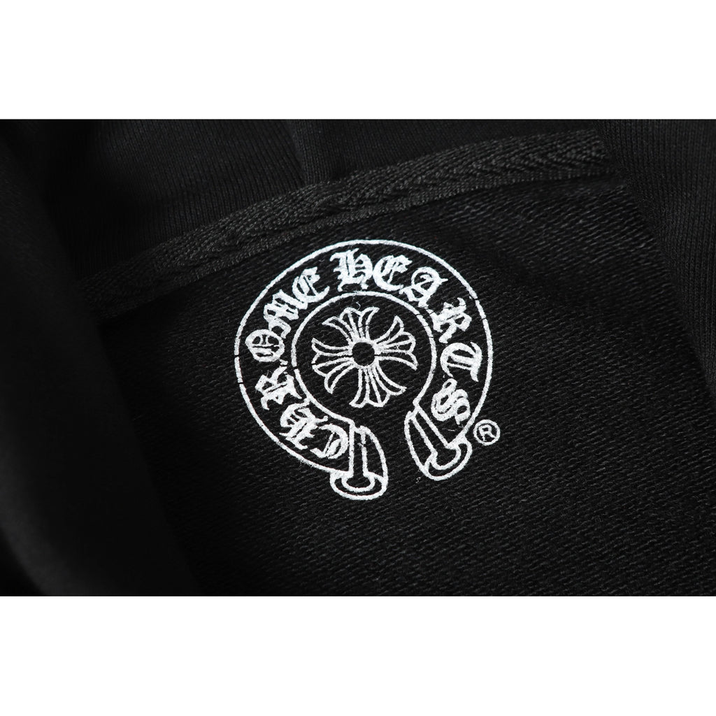 Chrome Hearts black and red hoodie