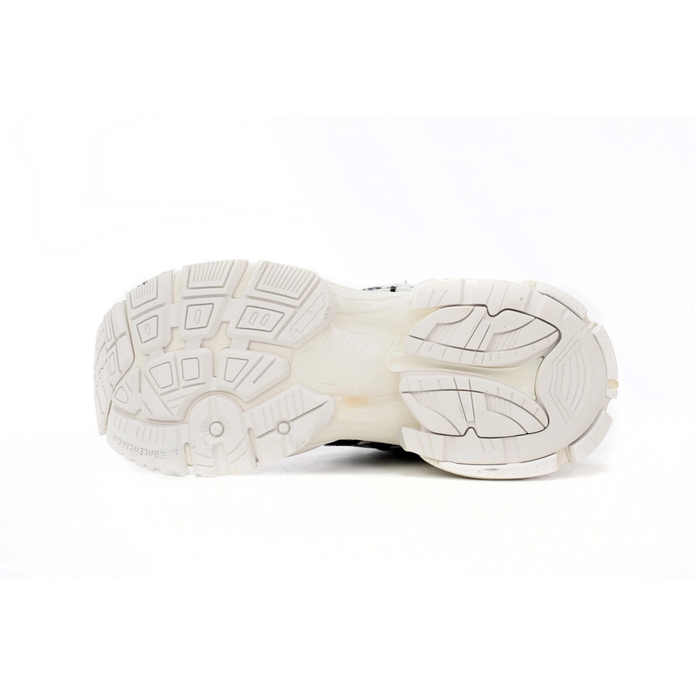 Balenciaga Runner White And Black Characters