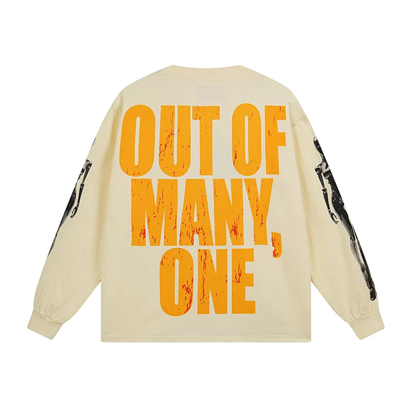 Godspeed Robot Skulls Long Sleeve T-shirt apricot