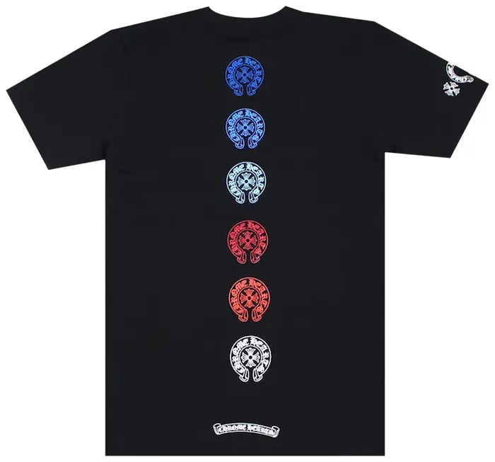 Chrome Hearts Multicolor Horseshoe T-Shirt 'Black'