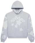Sp5der Aop Beluga Pullover Hoodie 'Grey'