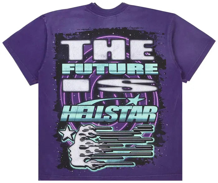 Hellstar Goggle Tee 'Purple'