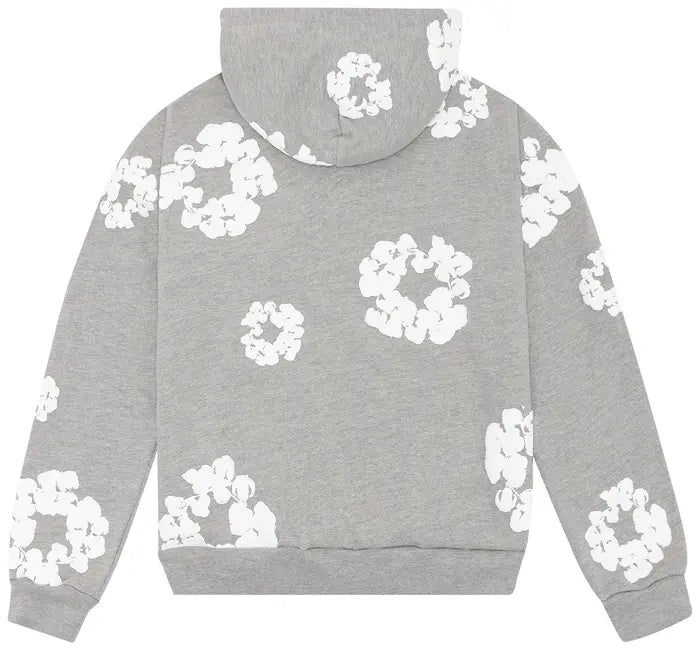 Denim Tears The Cotton Wreath Sweatshirt 'Grey' hoodie