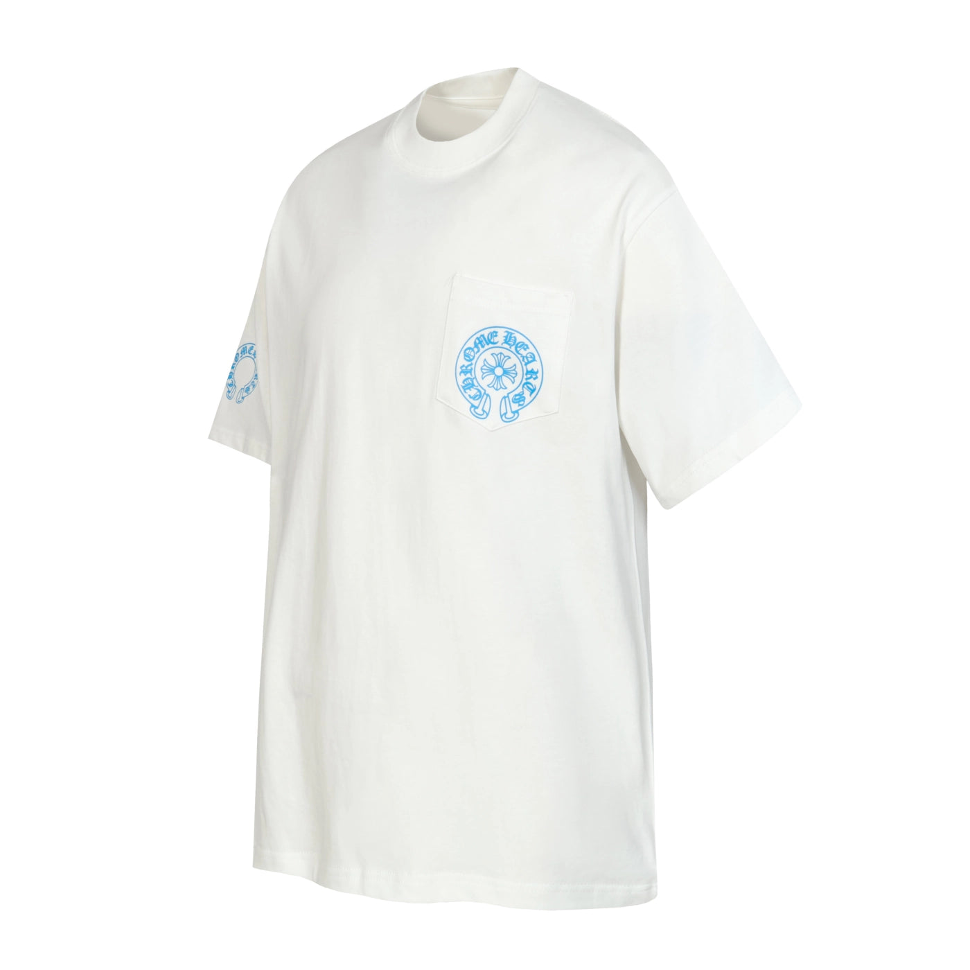 Chrome Hearts T-Shirt  white blue