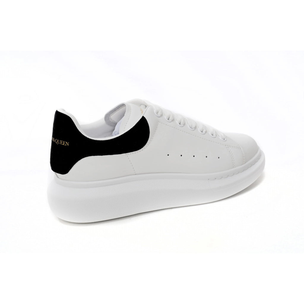 Alexander McQueen Sneaker Black Velvet white gold
