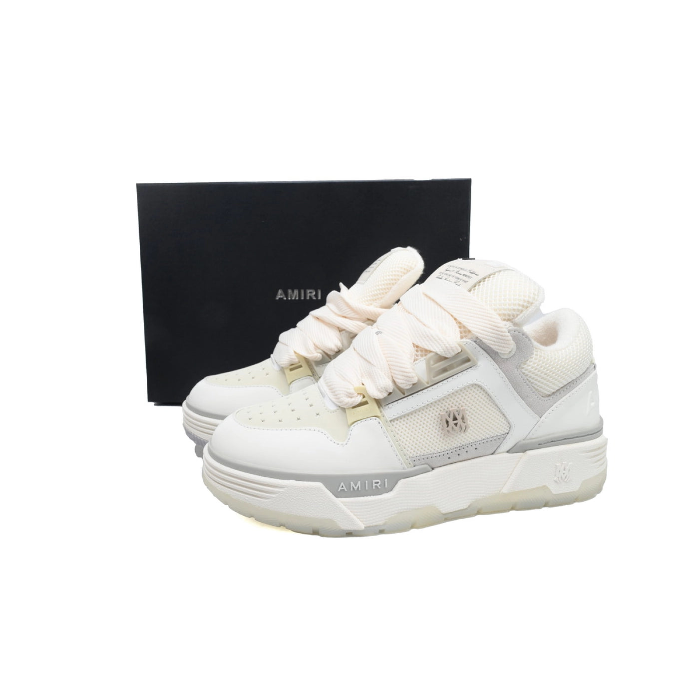 AMIRI Sneakers MA-1 Sneakers White Gray