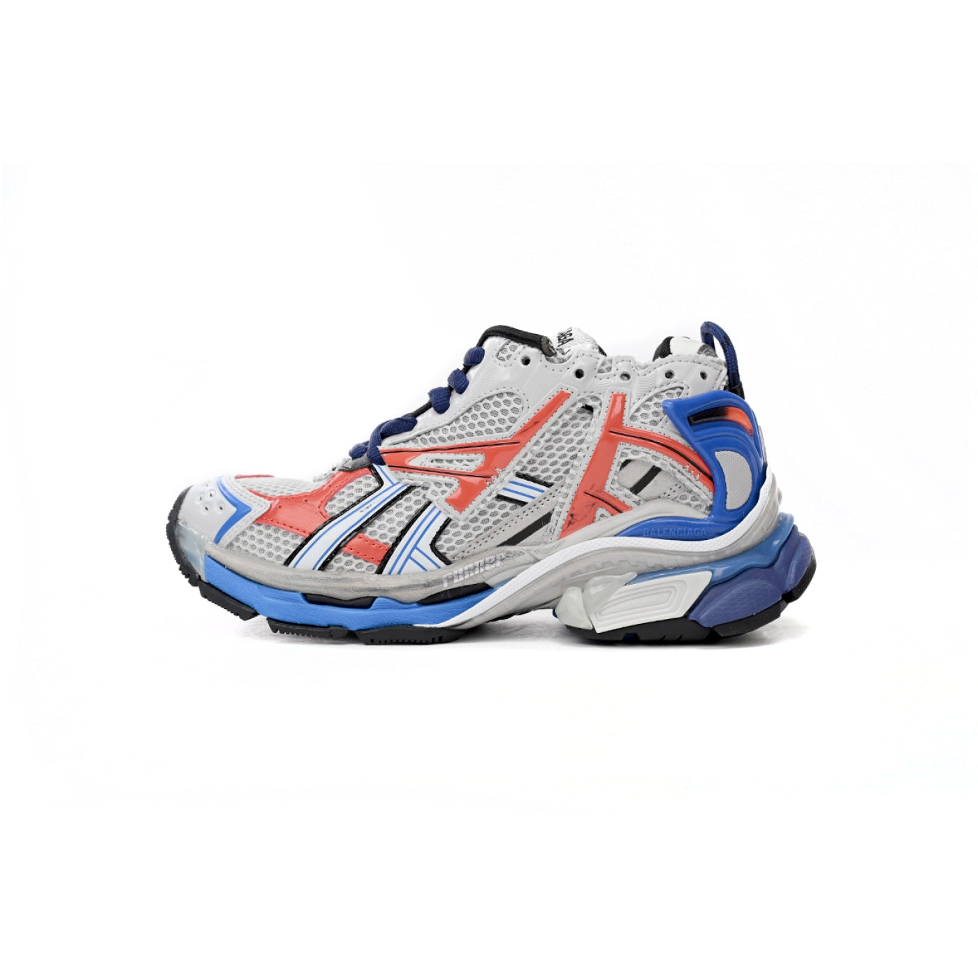 Balenciaga Runner White Blue Orange