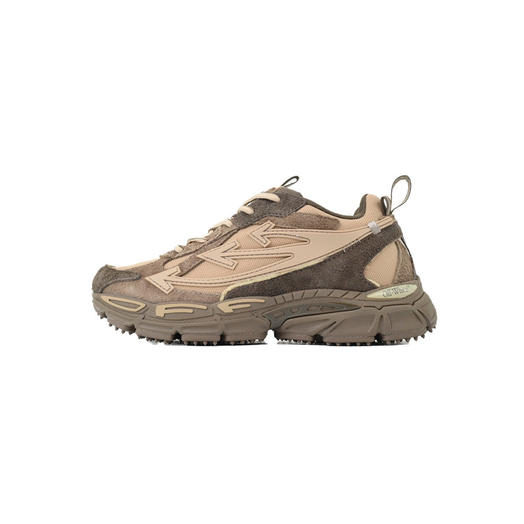 OFF-WHITE Out Of Coffee Brown sneaker