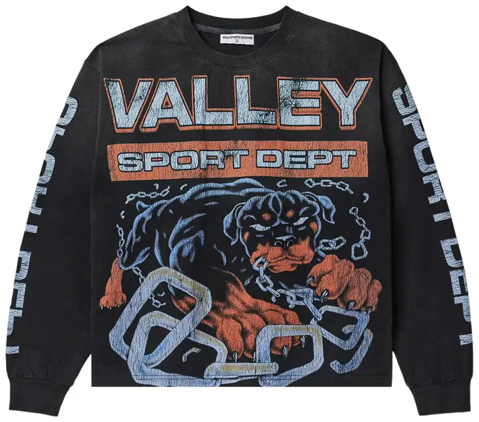 Vale Forever Big Dogs Sports Long-Sleeve Tee 'Black'