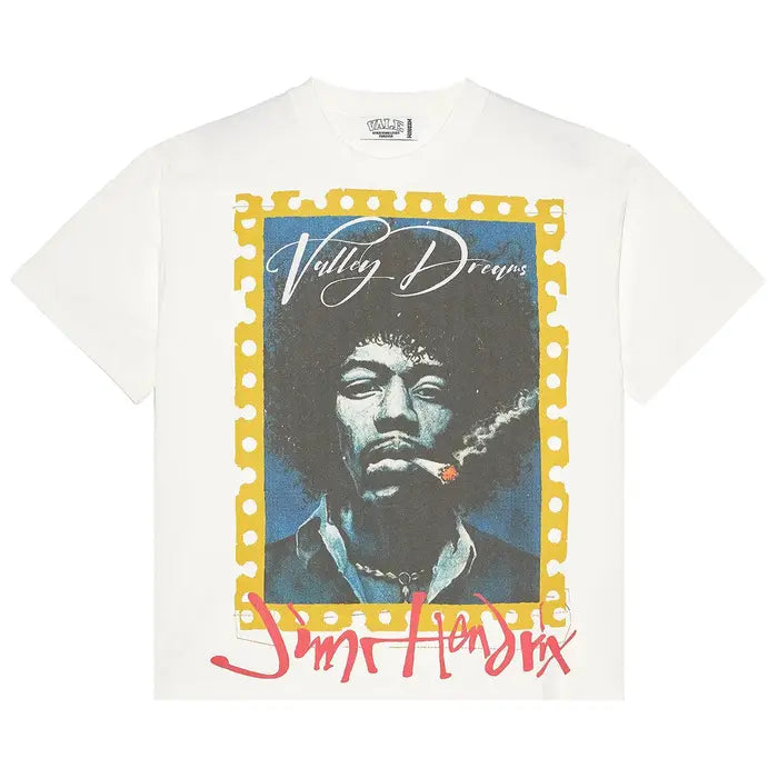 Vale Forever Jimi Hendrix T-Shirt 'White'