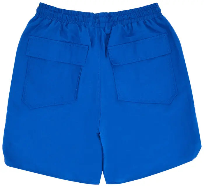 Rhude Logo Print Relax Fit Shorts 'Blue'