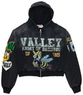 Vale Forever Army Zip Up Black'