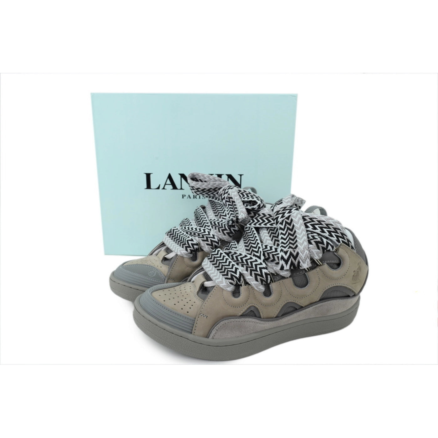 LANVIN Grey sneakers