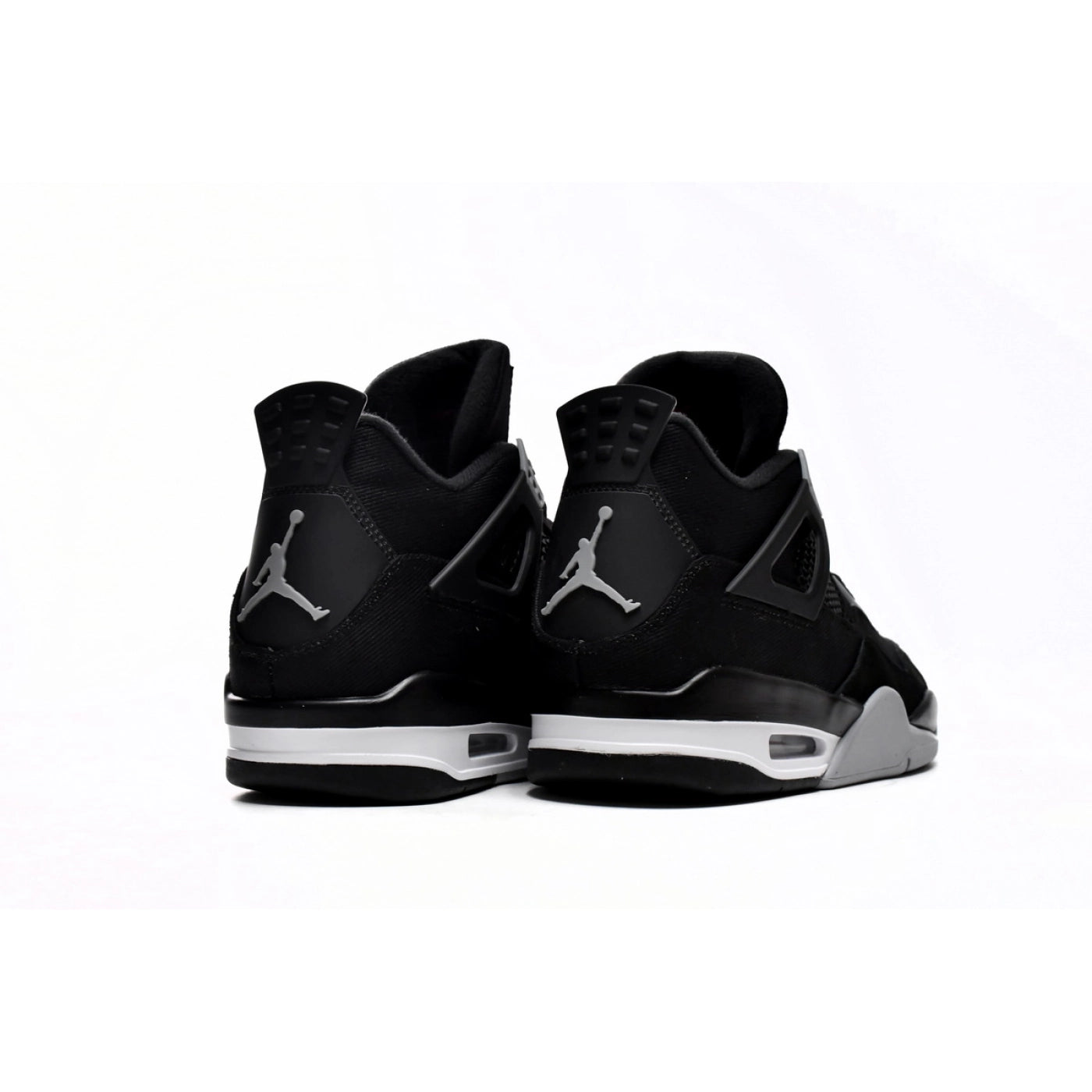 Air Jordan 4 Retro Black Canvas