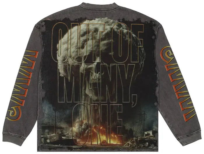 Godspeed Detonator Long-Sleeve T-Shirt 'Grey Wash'
