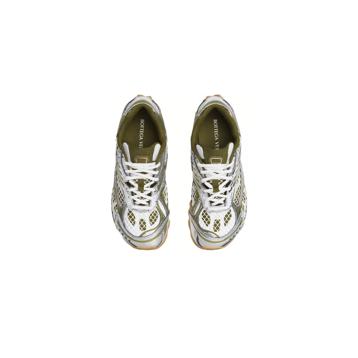 Bottega Veneta Orbit Brown Green shoes