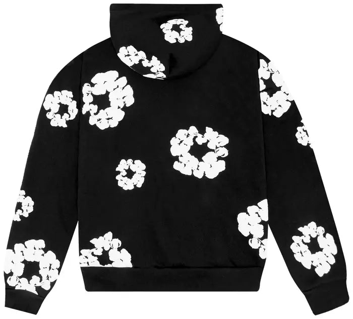 Denim Tears The Cotton Wreath Sweatshirt 'Black'hoodie