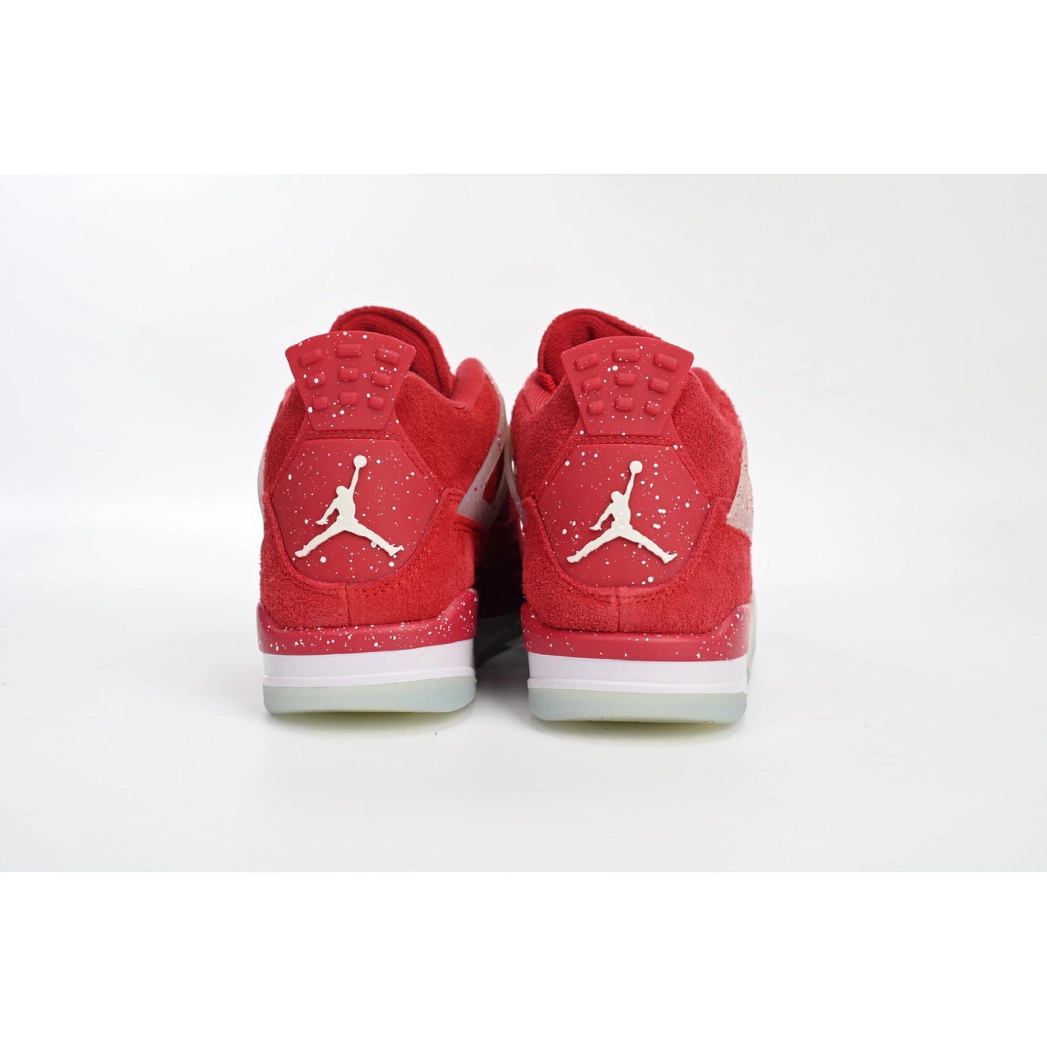 Air Jordan 4 Retro Wine red ink splashing