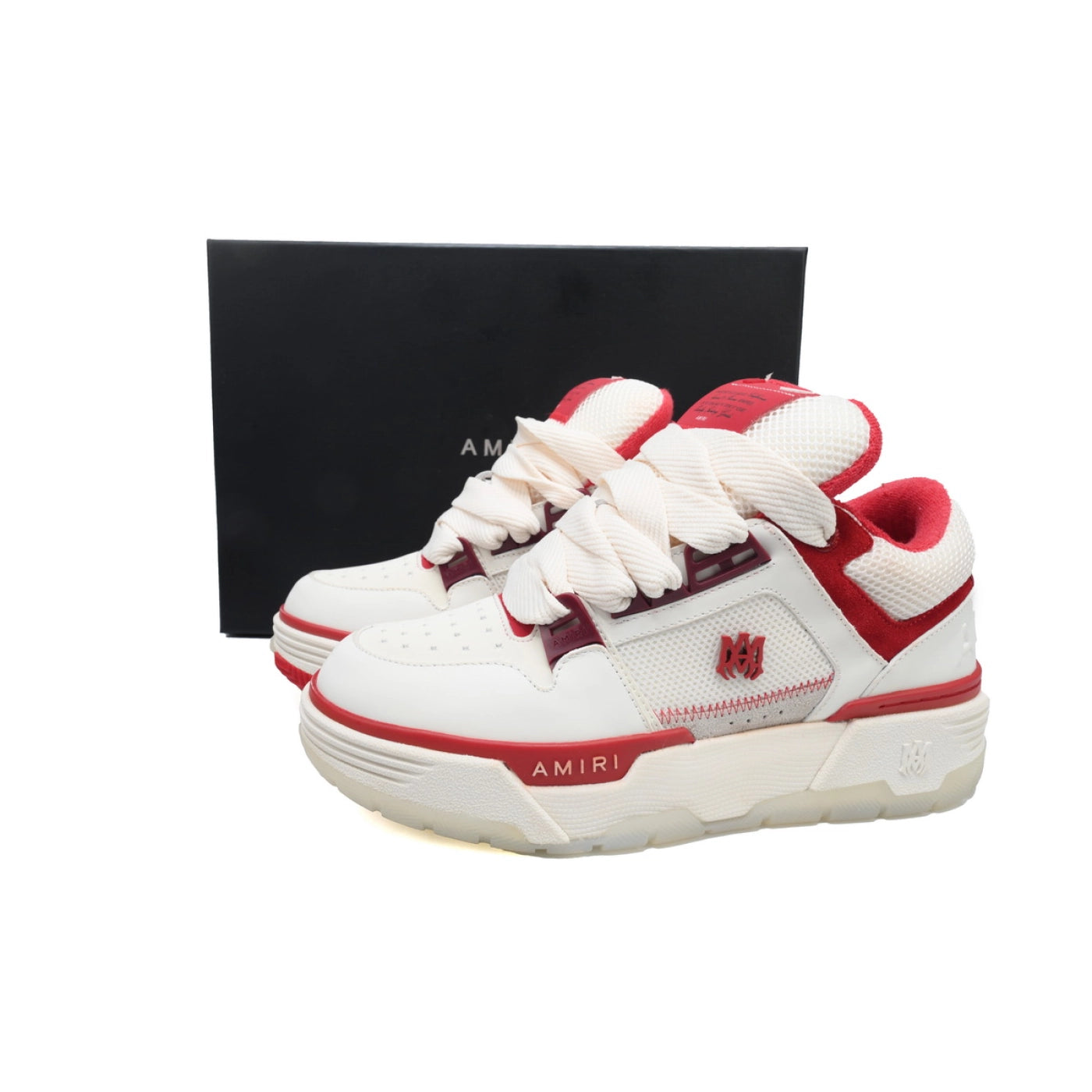 AMIRI Sneakers MA-1 Sneakers White Red