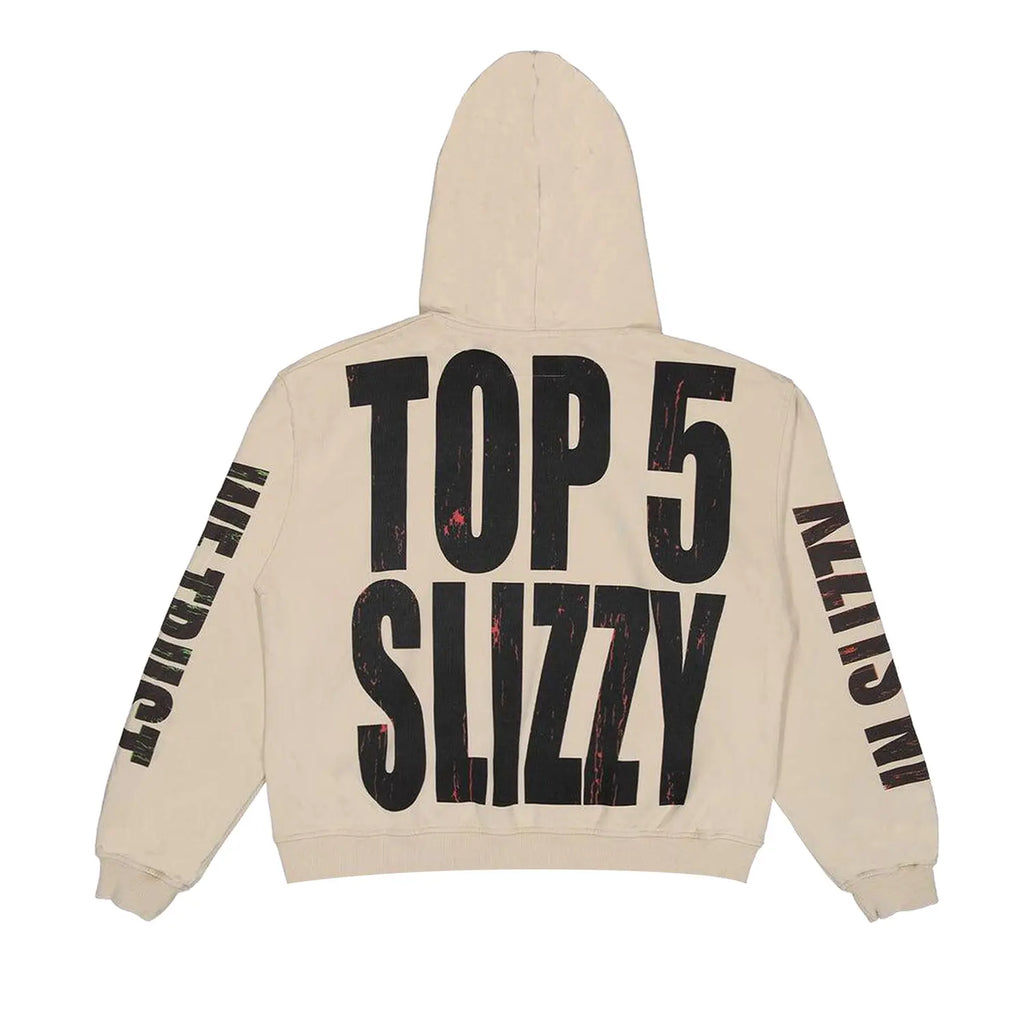 Godspeed Top 5 Slizzy VVS Hoodie 'Bone'