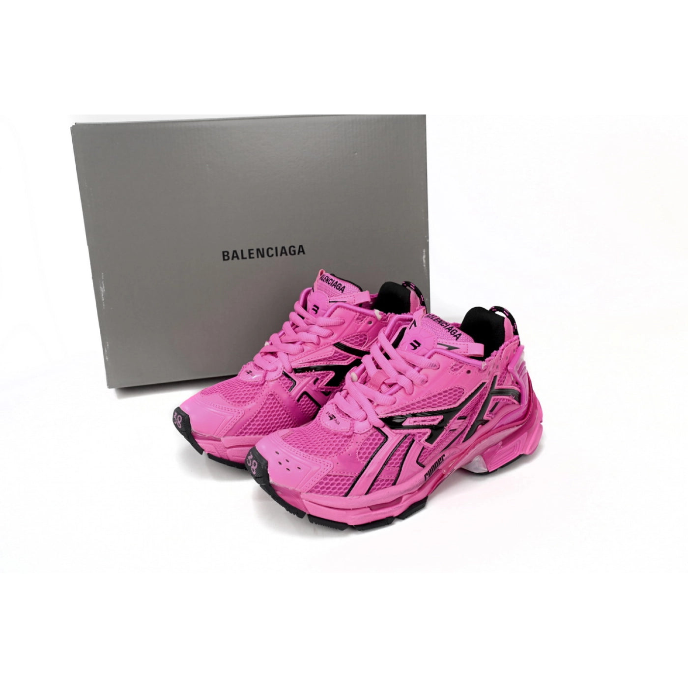 Balenciaga Runner Black Red