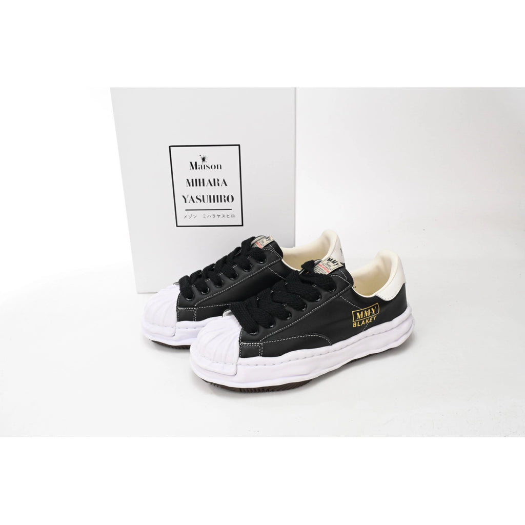 Mihara Yasuhiro White And Black And White Gold sneakers