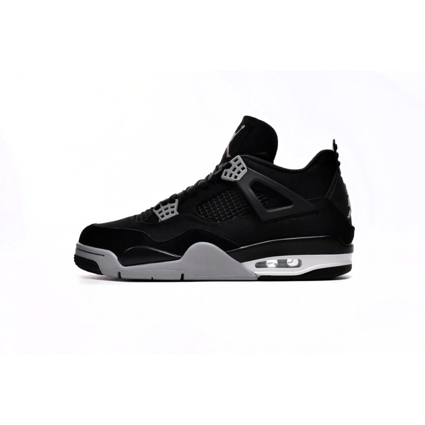 Air Jordan 4 Retro Black Canvas