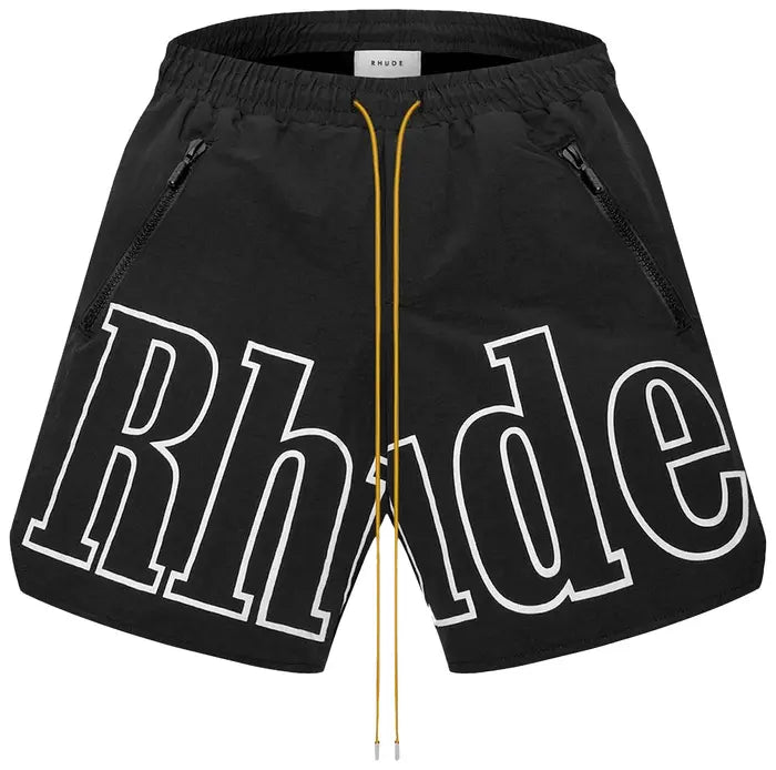 Rhude Logo Short 'Black'