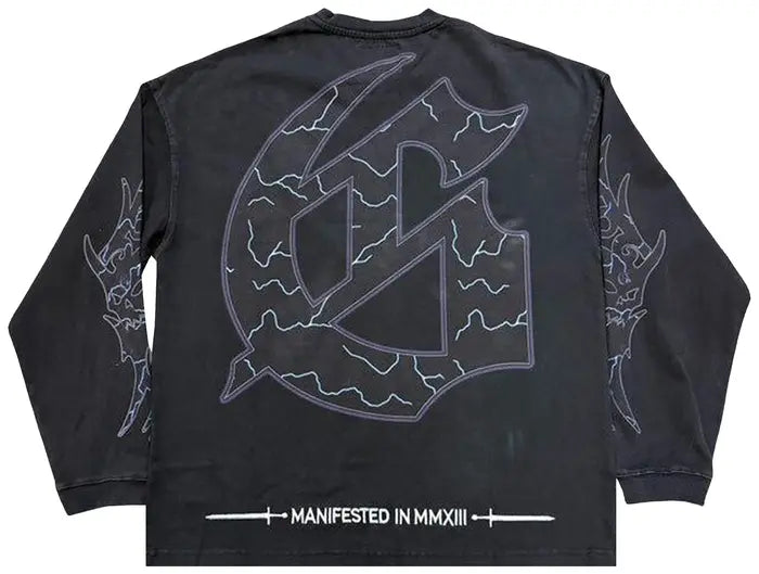 Godspeed B.M.X Long-Sleeve T-Shirt 'Black Wash'