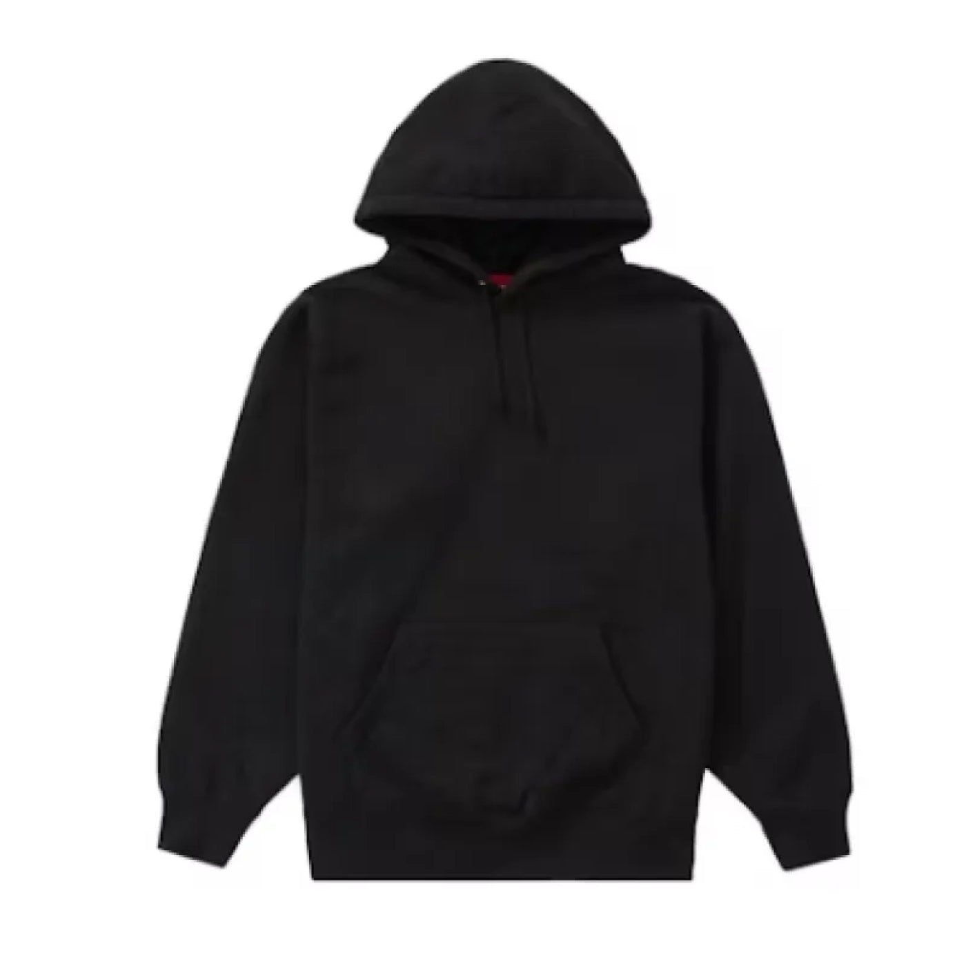 Supreme Satin Appliqué Hoodie Sweatshirt Black