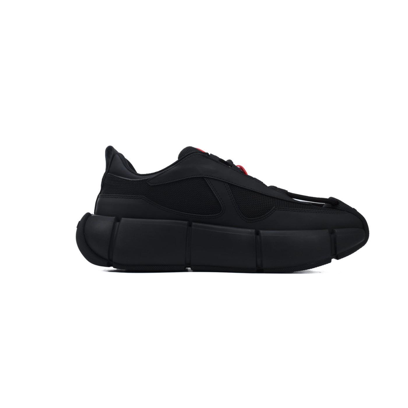 Prada Sneakers Black Red