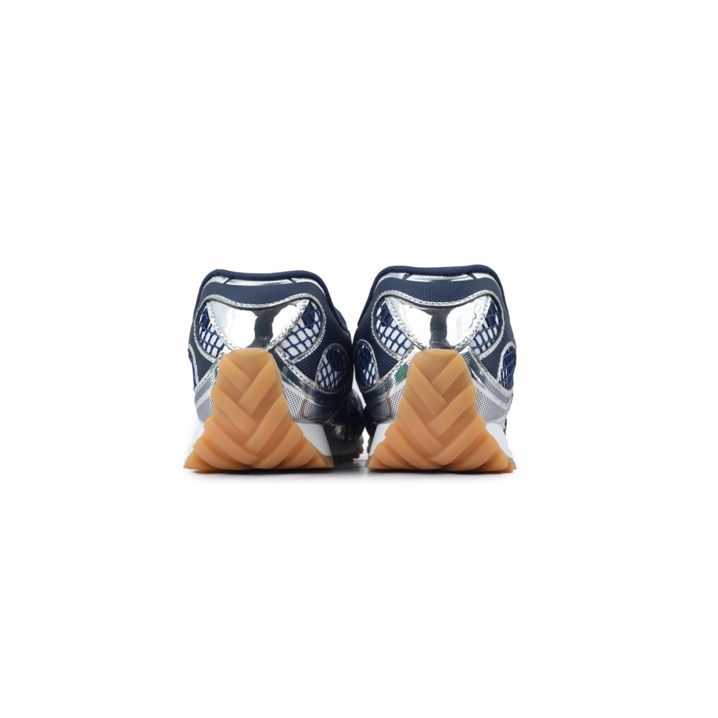 Bottega Veneta Orbit Deep Blue Silver shoes