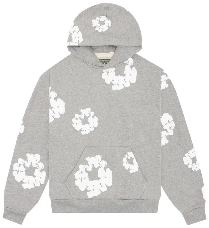 Denim Tears The Cotton Wreath Sweatshirt 'Grey' hoodie