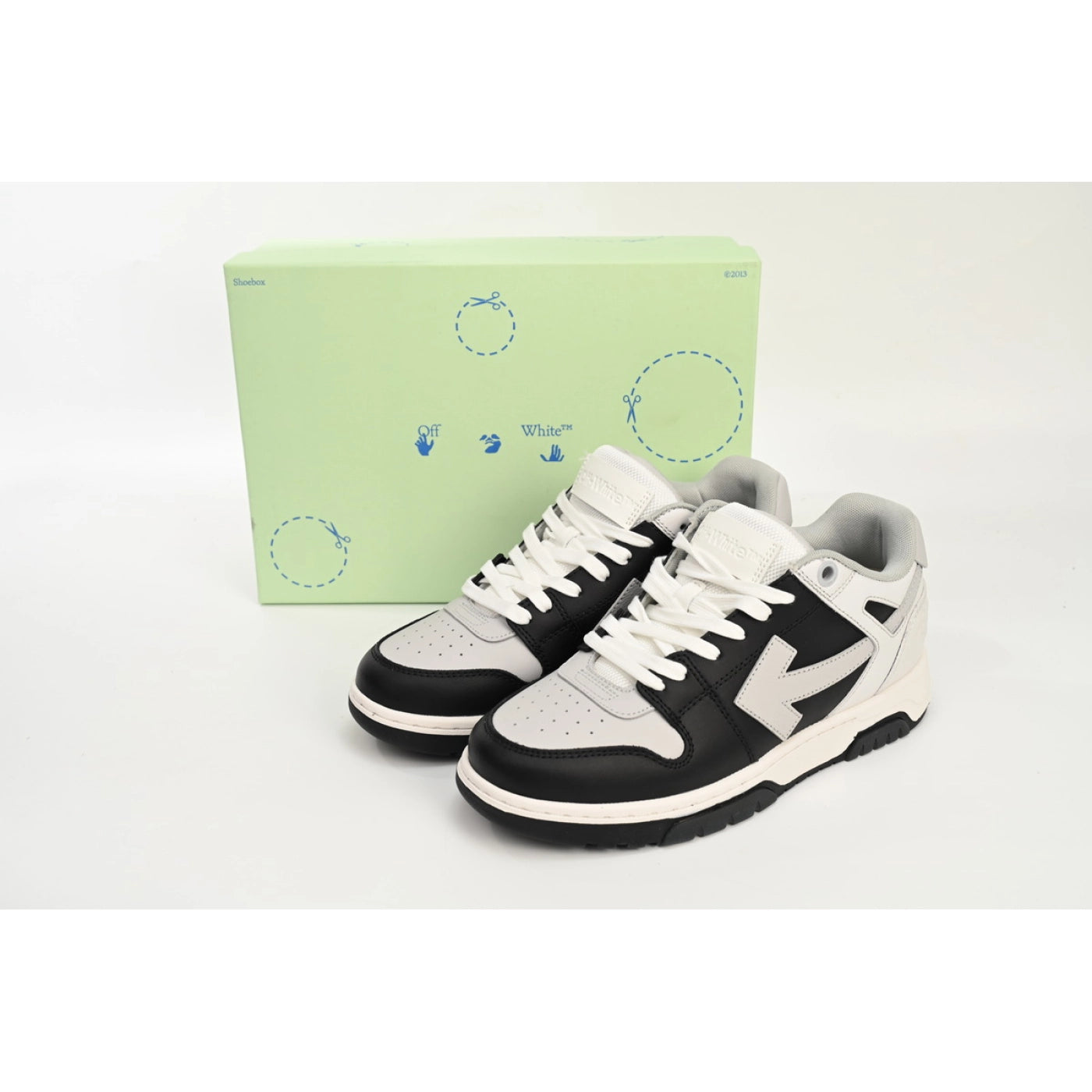 OFF-WHITE Out Of Black And White Gray