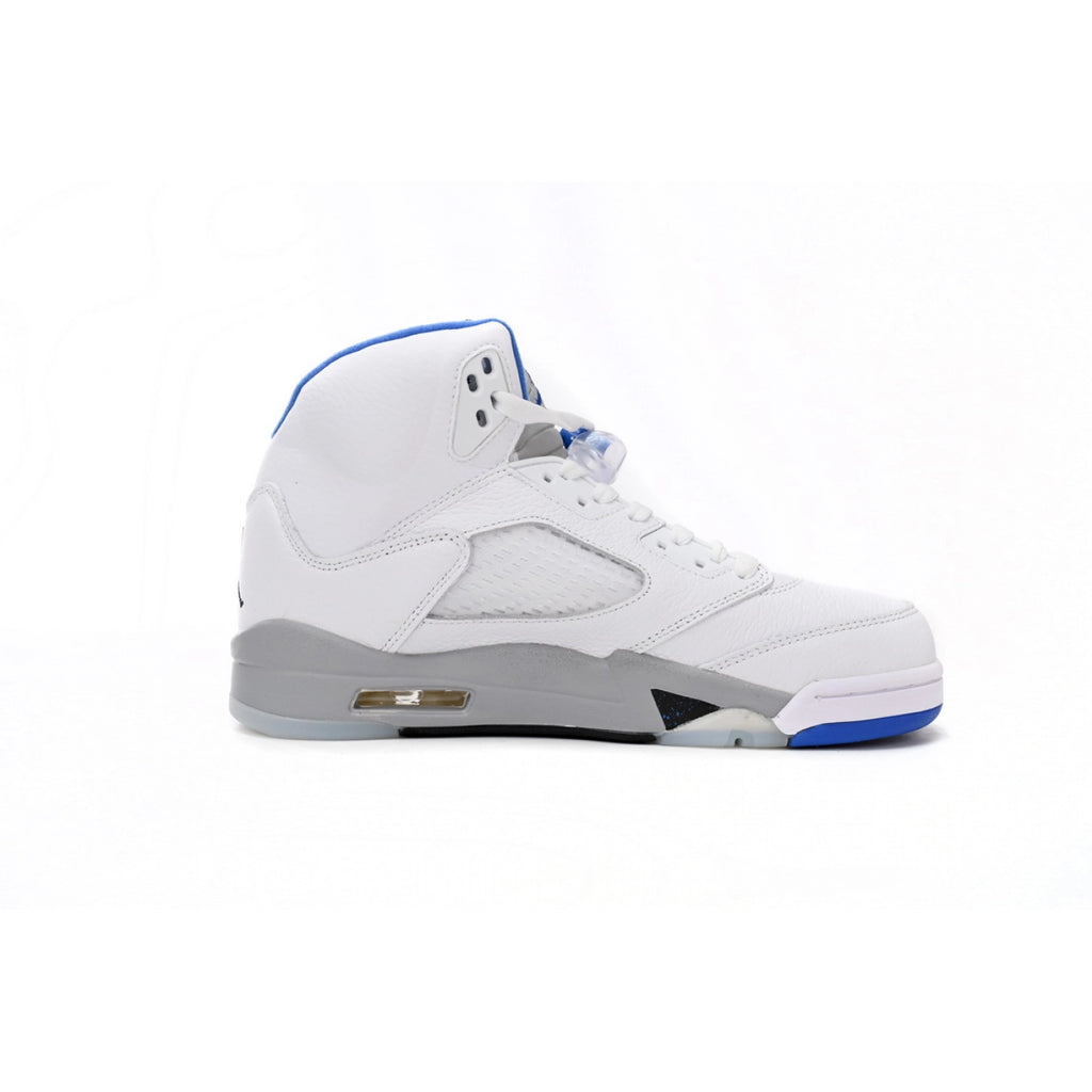 Air Jordan 5 Retro White Stealth