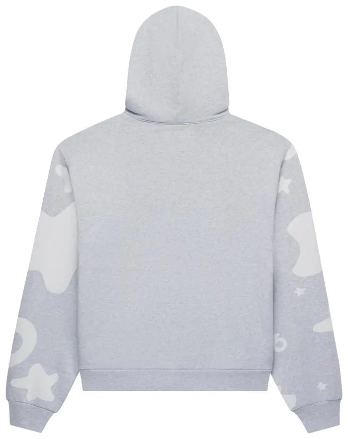 Sp5der Aop Beluga Pullover Hoodie 'Grey'