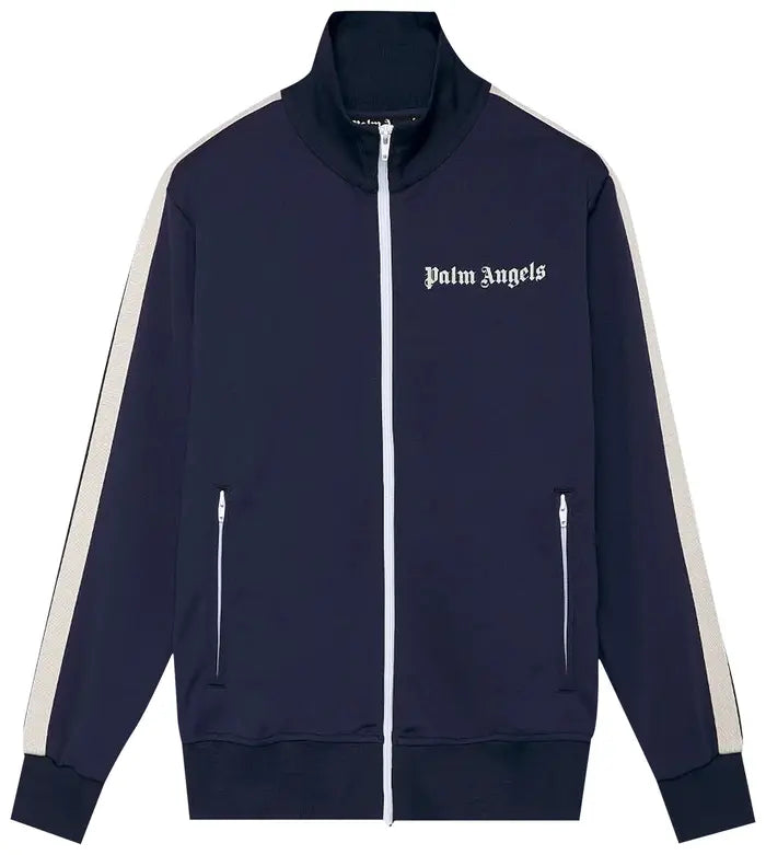 Palm Angels Classic Track Jacket 'Navy/White'