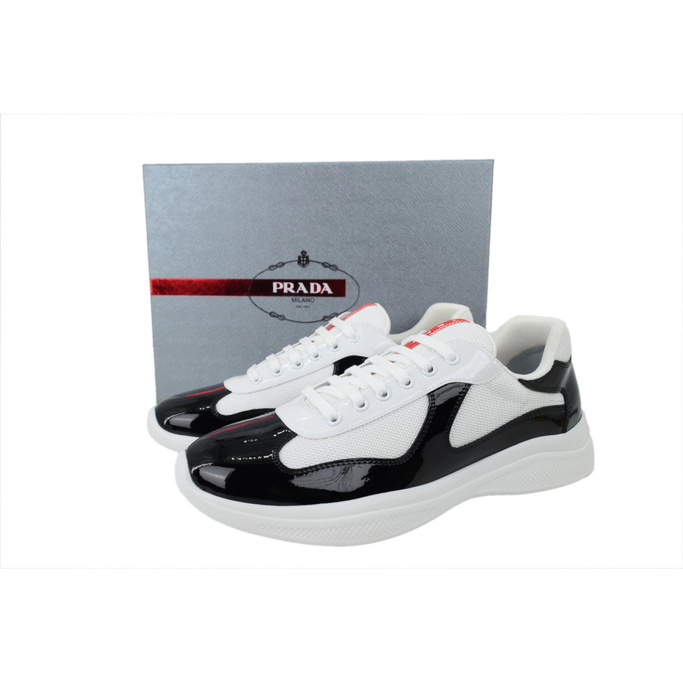 Prada Sneakers Black and White
