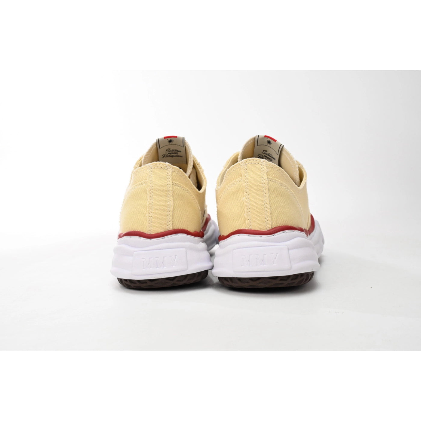 Mihara Yasuhiro Yellow, White, And Red sneakers