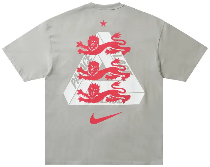 Palace x Nike England T-Shirt 'Pewter Grey'