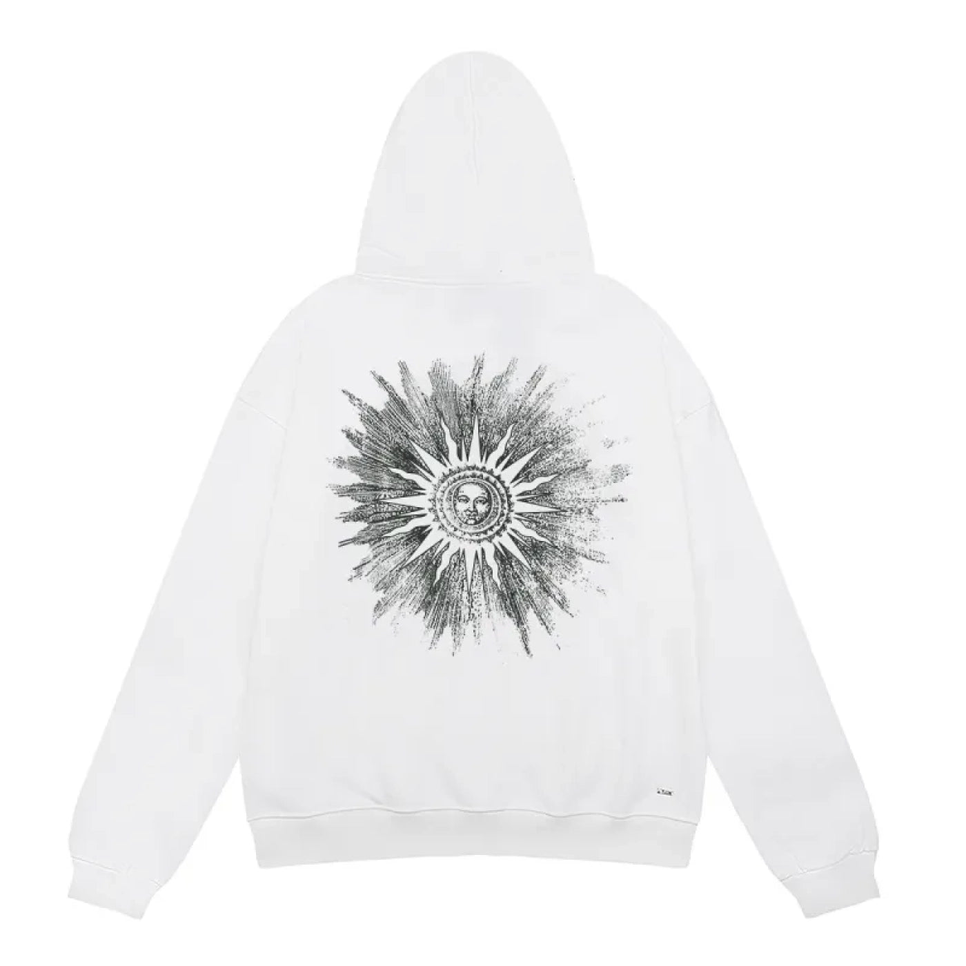 AMIRI Sun Hoodie white