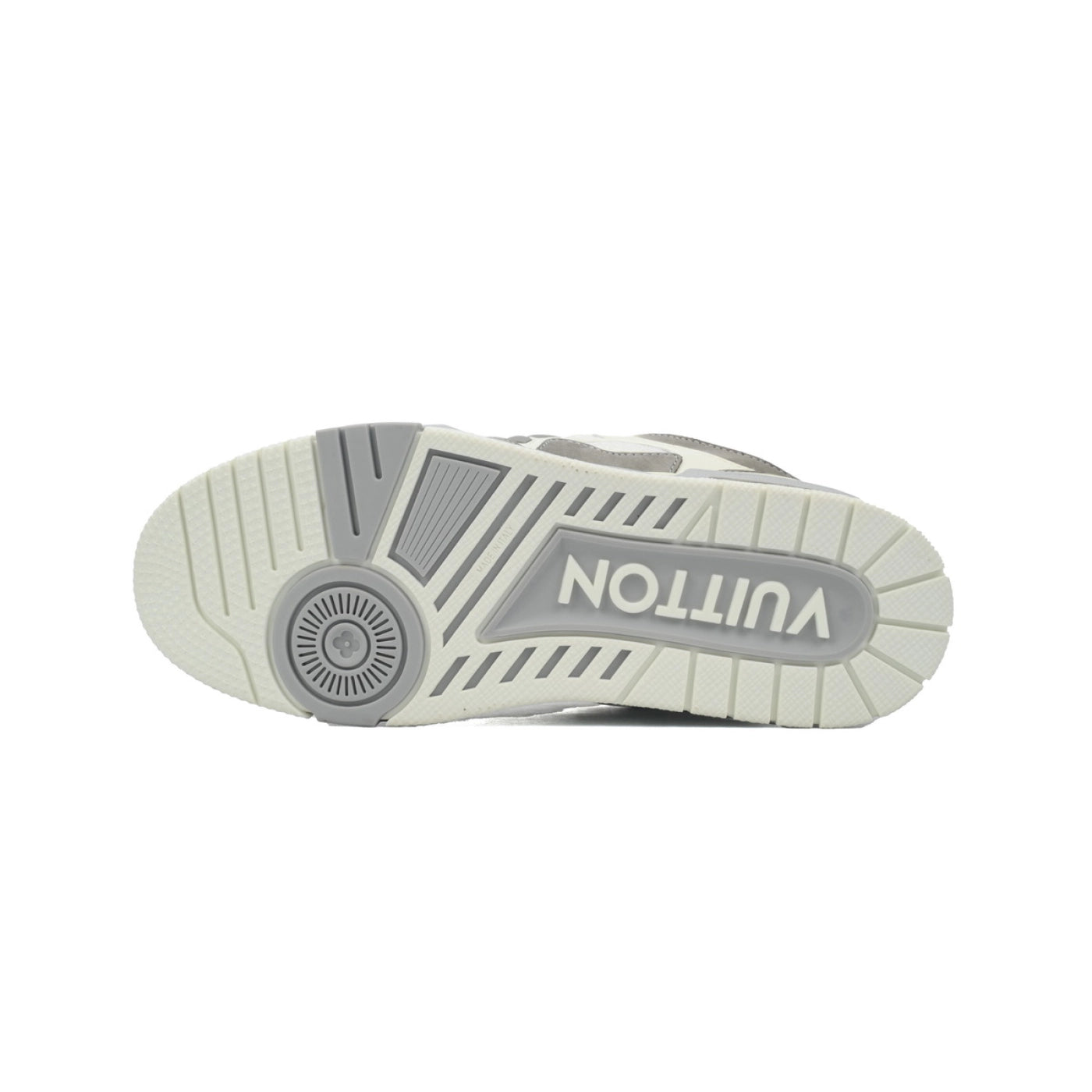 Louis Vuitton Leather lace up Fashionable Board Shoes White